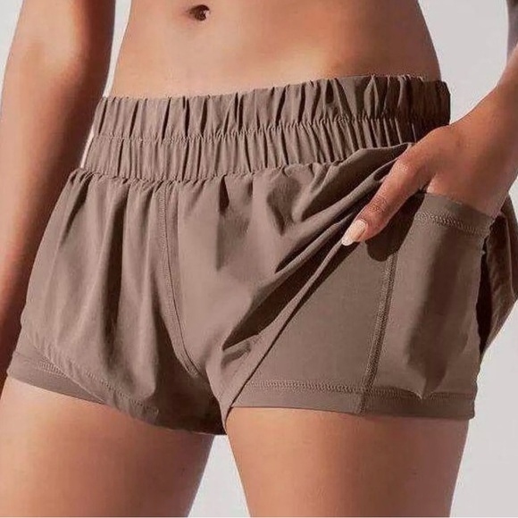 POPFLEX Pants - Blogilates Low Rise Supershort™ - Iron | NWT